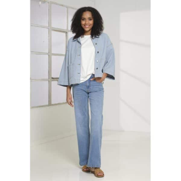 Bree Jakke Light Blue - Image 3